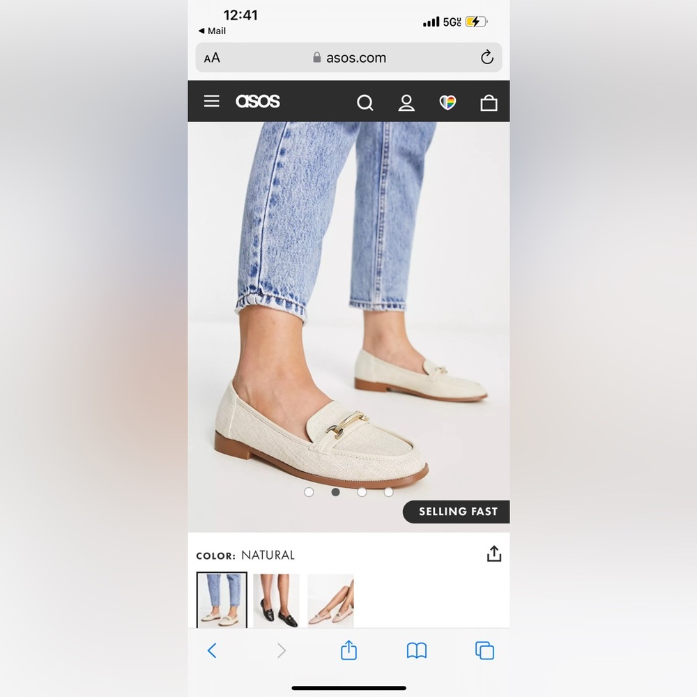 Brand new ASOS loafer